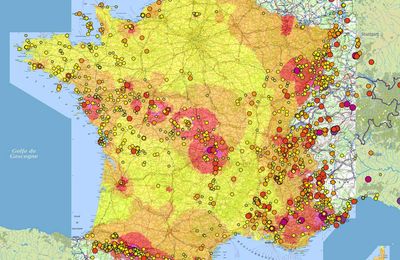 Pollution Des Sols La Carte De France Interactive Chroniques Cartographiques