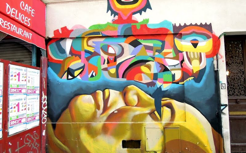 Street art à Belleville