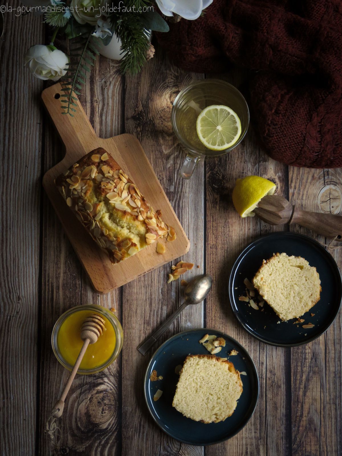 cake, petit déjeuner, amande, amande amère, la gourmandise est un joli défaut