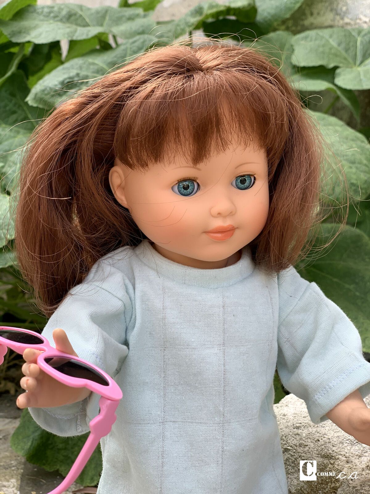 Robe tee-shirt • Juin 2022 - Marie-Françoise et Cie, poupées Modes et