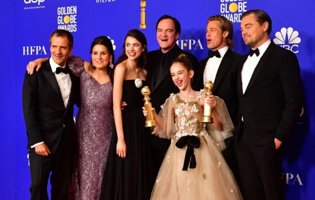 Golden Globes : "Once Upon a Time... in Hollywood" de Quentin Tarantino et "1917" de Sam Mendes, grands vainqueurs de la nuit à Los Angeles