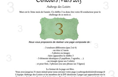 Concours Mars 2013