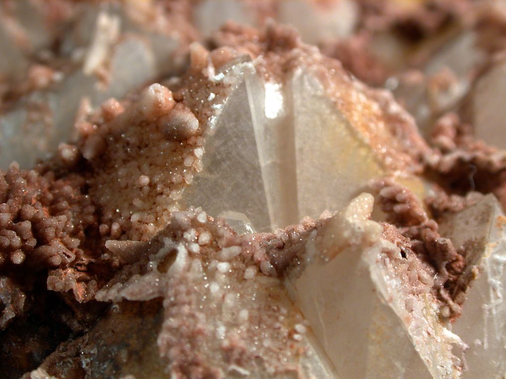 Quelques échantillons de l'inventaire des minéraux du bocage vendéen.