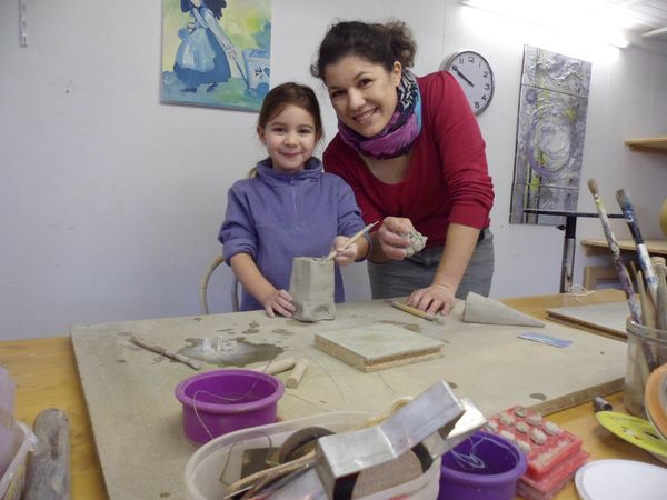 Voici des photos des ateliers poterie de janvier à mars !! 