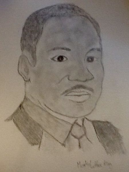 Sujet 6 : Portrait de Martin Luther-King