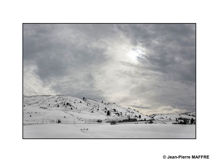 Un décor tout en noir et blanc.