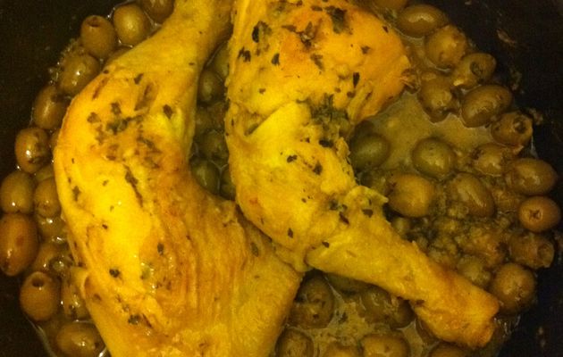 Poulet aux Olives