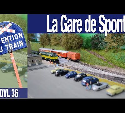 Construction de la gare de Spontin à l'échelle Ho (épisode 9)
