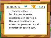 Le résumé de la quinzaine (18) :