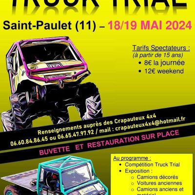 Saint Paulet • 18/05/2024 et 19/05/2024