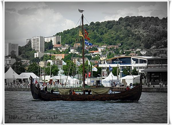 Venus seul ou lors des différentes Armada de Rouen, voici les Grands Voiliers et ce qui s'y rapporte.