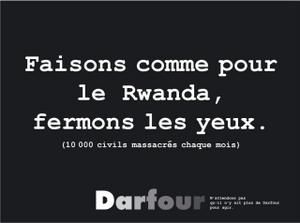 Darfour : l'urgence