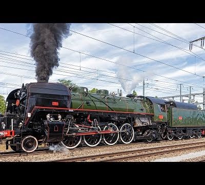 141R 1244 en route pour le "Dampftag" à Lyss