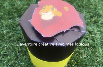 Contenant à bonbons Le Roi Lion 