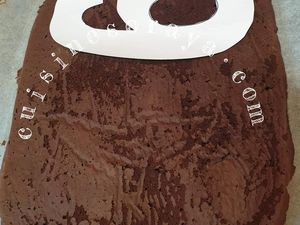 Number et letter cake en 100% génoise