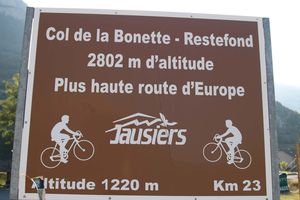 Etape 6: Jausiers => Roquebilliere