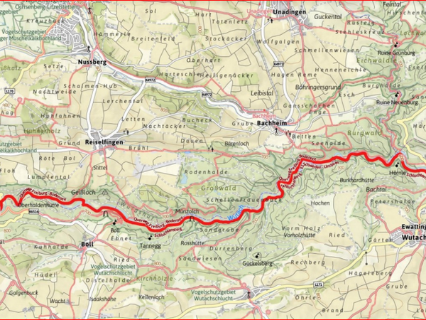 Randonnée du mercredi 30 mai 2018 :  La Wutachschlucht - Schwarzwald