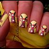 Video - nail art abstrait