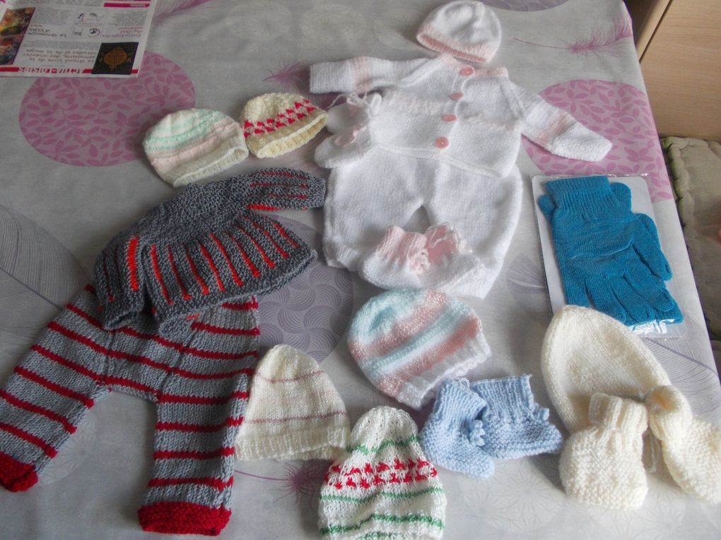 Comme promis : un peu de layette