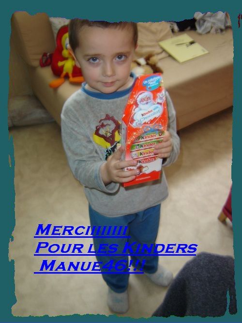 Merci de votre gentillesse ...Un Album consacré à vos cadeaux pour ma Famille !!!Bisous