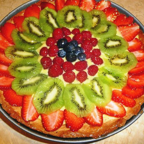 Tarte Aux Fruits Et Sa Creme Patissiere Maison Les Recettes De Virginie
