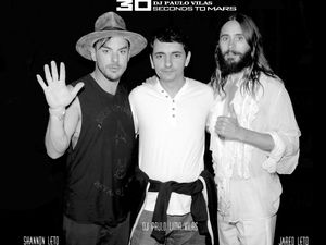 Dj Paulo Lima Vias with Shannon Leto / Jared leto ( 30 Second To Mars )