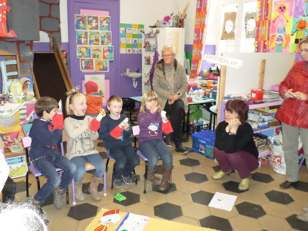 Saint-Nicolas à l'école ce vendredi 5 décembre.