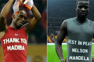  Pour un Hommage à Mandela:  Didier Drogba et Eboué sanctionnés