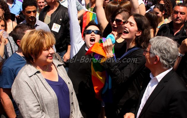 Gaypride 2013 de Toulouse : Premier mariage pour tous, 15 juin 2013.