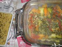 Paupiettes de Merlan aux petits légumes accompagnées d'Ebly sauce curry