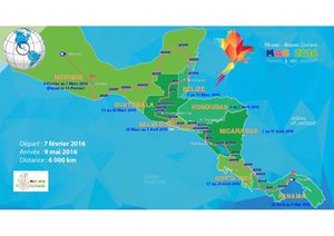 MAC2016 - Bientôt l'Amérique Centrale à vélo : Mexique, Belize, Guatemala, Salvador, Honduras, Nicaragua, Costa Rica et Panama