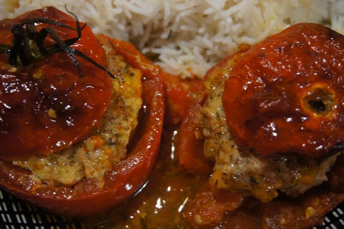 Tomates farcies de ma grand-mère.