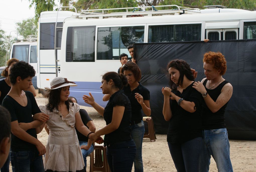 Action Caravane théâtre en Tunisie