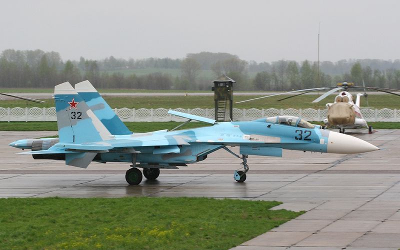 Des SU-27 russes en Biélorussie