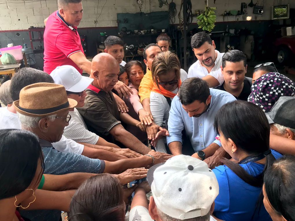 VP Carabobo juramentó comanditos para la defensa del voto en Miguel Peña para elecciones presidenciales 2024