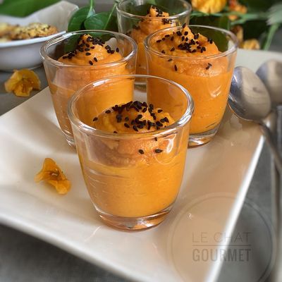 Crémeux de carottes au cumin