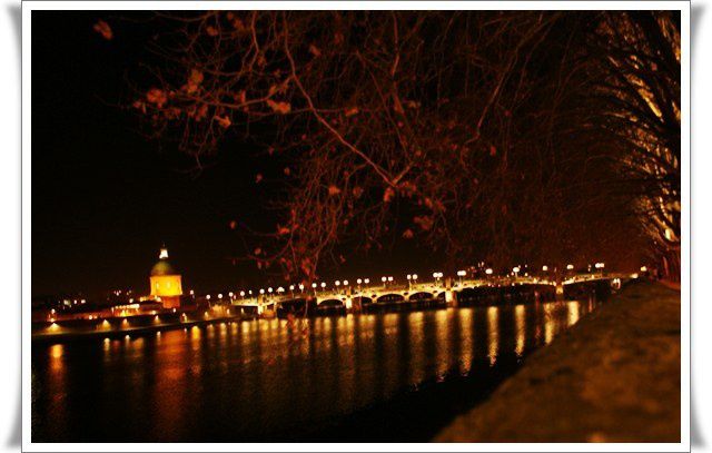 la Garonne en ville -Toulouse-