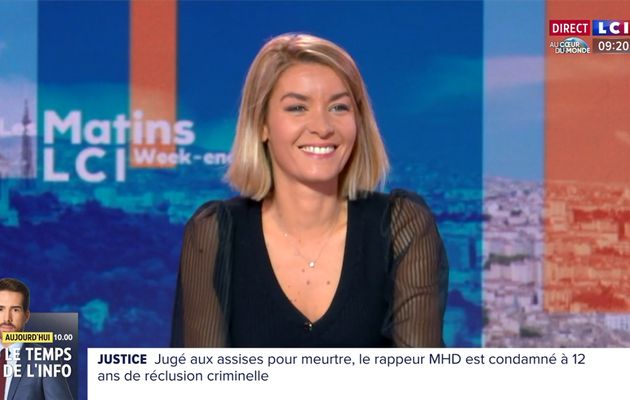 Anne-Chloé Bottet Les Matins LCI Weekend le 24.09.2023