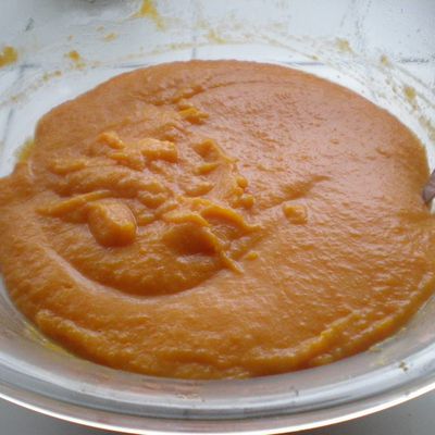 Purée de carottes