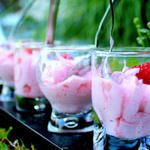 Mousse de framboise