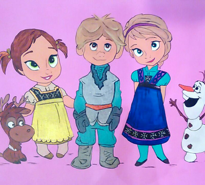 Tableau "Babies Frozen"