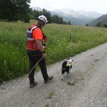 Allos :  recherche  cynophile des fuites d'eau