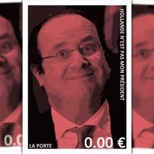 Hollande n'est pas mon président : découvrez le timbre de l'été !