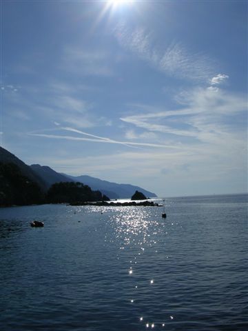 Juste après Gênes en italie 5 petits villages qui se jettent dans la mer
