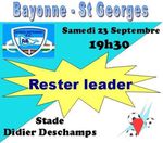 8ème journée : Bayonne - St Georges