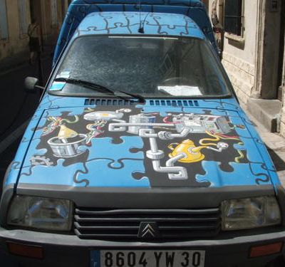 Voiture puzzle