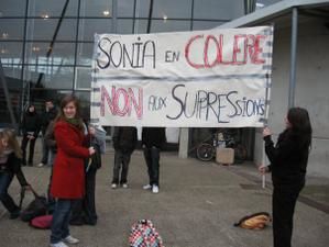 Blocus et manifestation du 20/11