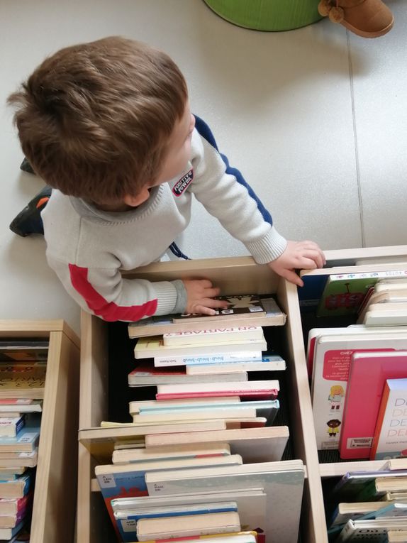 Visite de la classe de Cécile