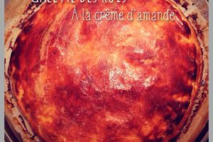 Galette des rois à la *crème d'amande*