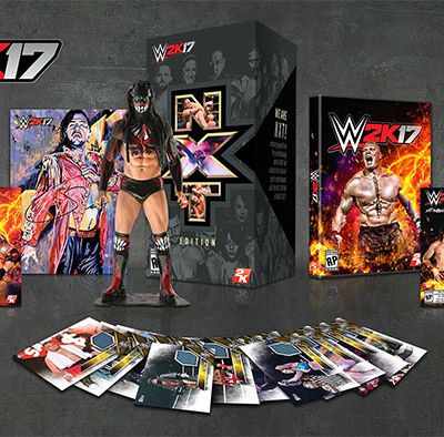 Jeux video: 'édition Collector de WWE 2K17 aux couleurs de WWE NXT !